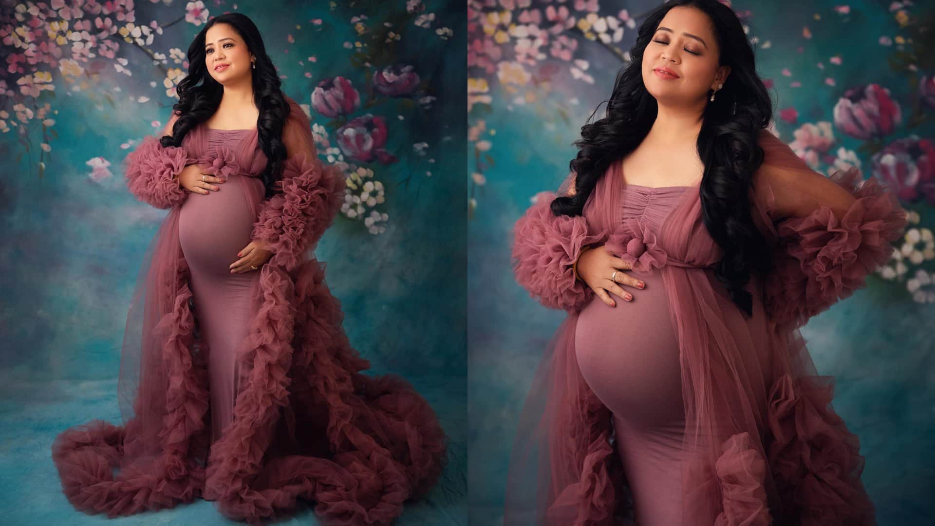 Fashion best comfortable Maternity Photoshoot Outfit Ideas Ishita Dutta Bharti singh photos