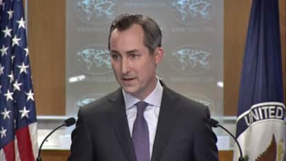 मैथ्यू मिलर, प्रवक्ता, अमेरिकी विदेश विभाग।