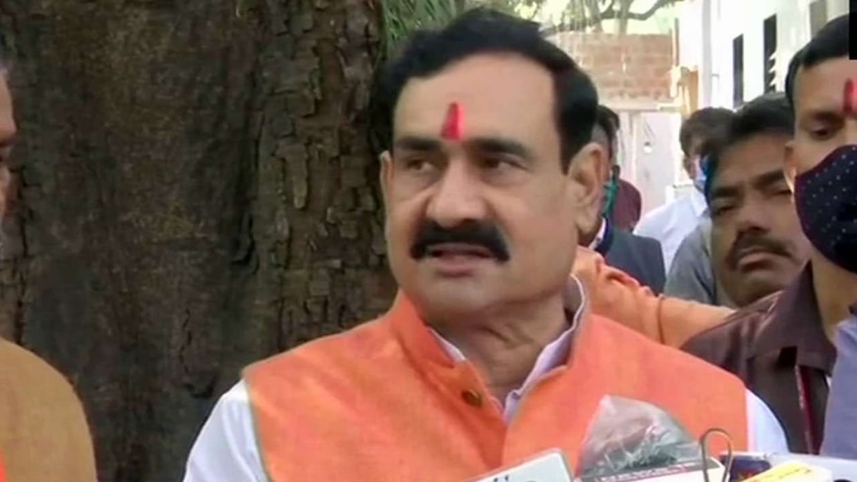 rss bajrang dal bjp narottam mishra muslim hindu letter against love jihad