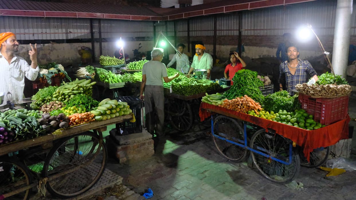 Mango crop damaged due to storm green vegetables were also affected