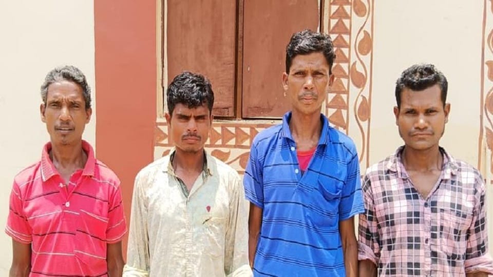 Police got big success arrested five naxalites