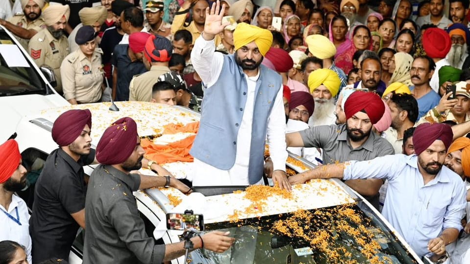Punjab CM Bhagwant Mann gets Z plus security cover from CRPF