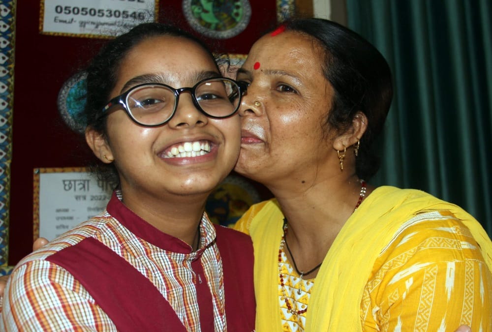 Uttarakhand Board 10th 12th class Result 2023 girls and Boys students celebration photos
