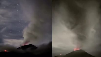Volcano Eruption Video