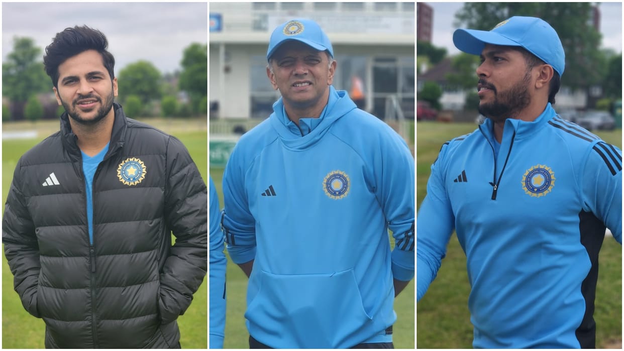 WTC Final India starts preparations for world test championship final Rahul Dravid Umesh yadav Shardul thakur