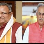 सीएम भूपेश बघेल, पूर्व सीएम रमन सिंह