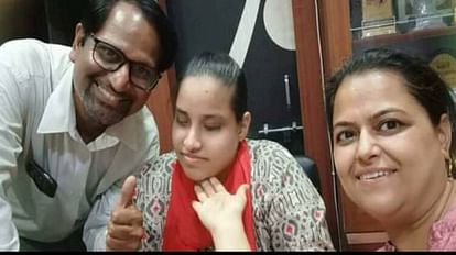 gurdeep kaur 10th result topper blind handicapped girl motivational story