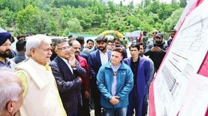 Jammu Kashmir: Bridge over Nala Sindh opens for people, LG inaugurates
