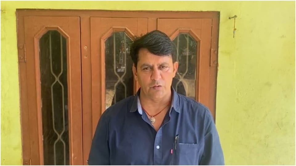 BJP MLA Sharma said Gehlot government should conduct survey of damage caused by storm give compensation