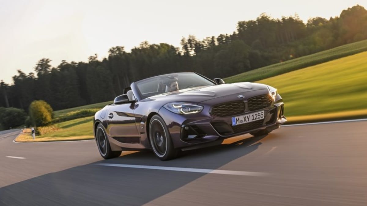 2023 BMW Z4 Roadster Convertible Launched in India Know Price Features Specs
