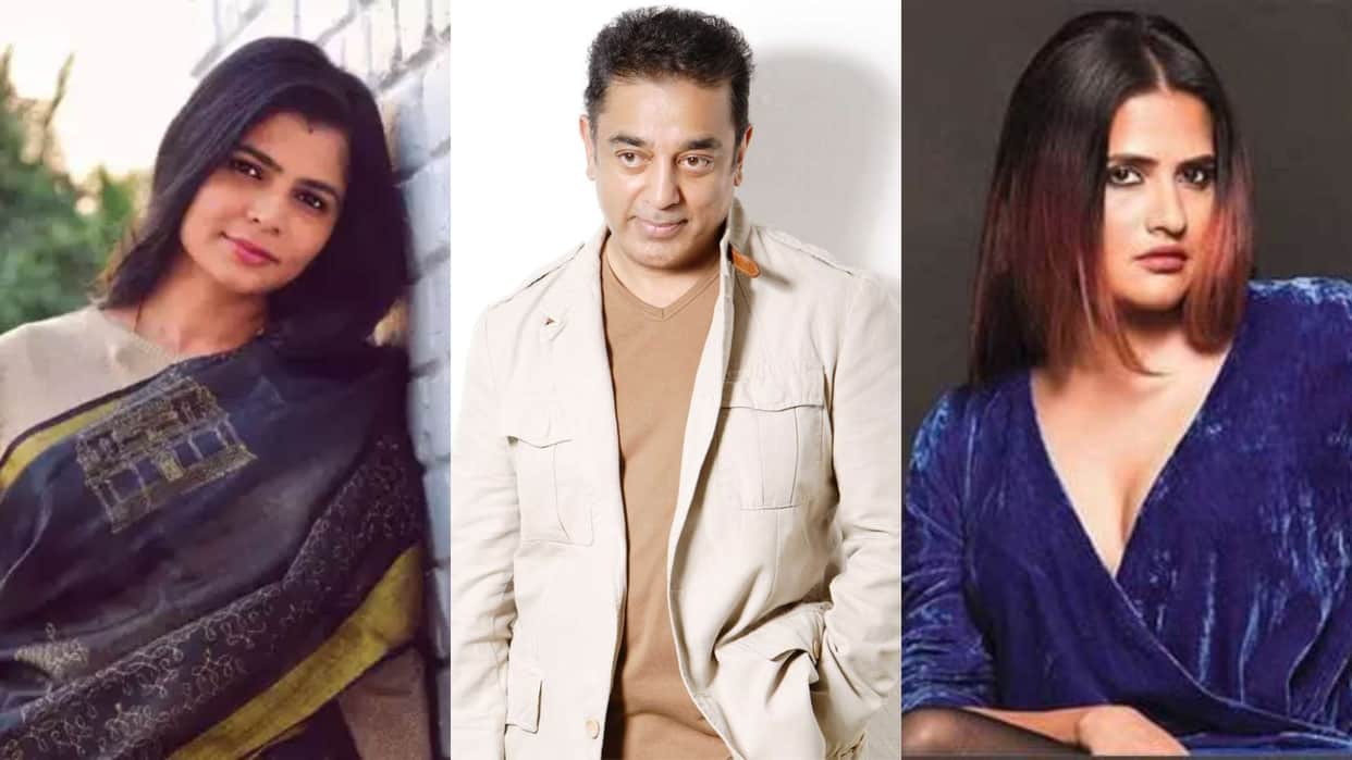 Chinmayi Sripaada slams Kamal Haasan for his silence on Me Too Movement Sona Mohapatra Supports singer
