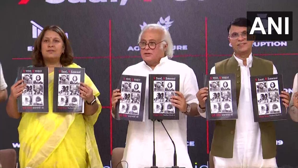 nine years of failure  Congress lashes out at BJP led Central government