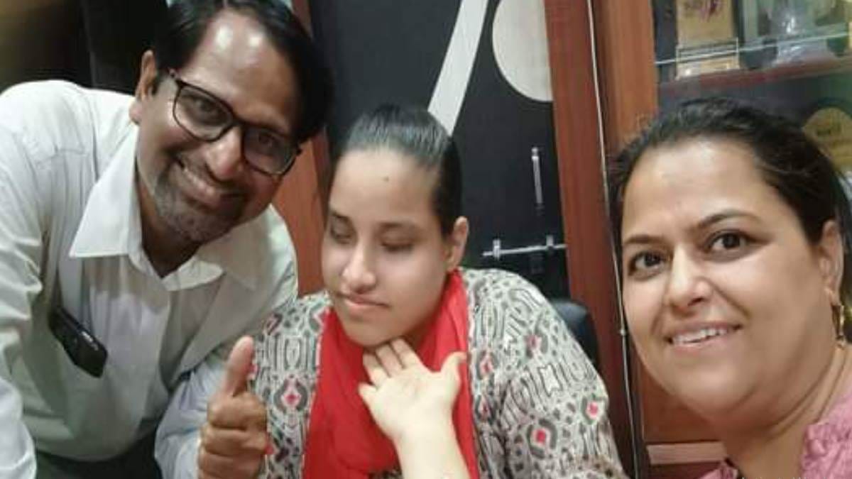 gurdeep kaur 10th result topper blind handicapped girl motivational story
