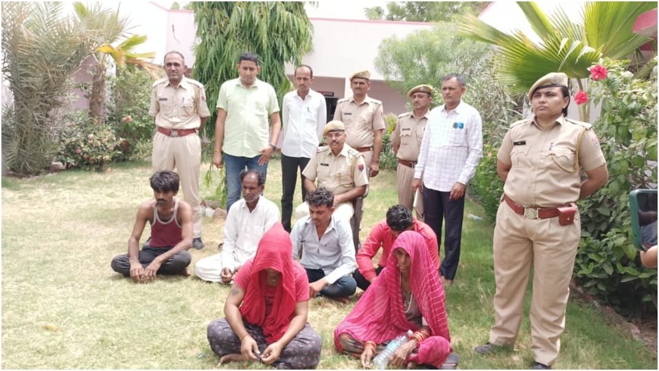 Husband killed his lover when he came to know of illegal relationship with his wife six arrested in Barmer