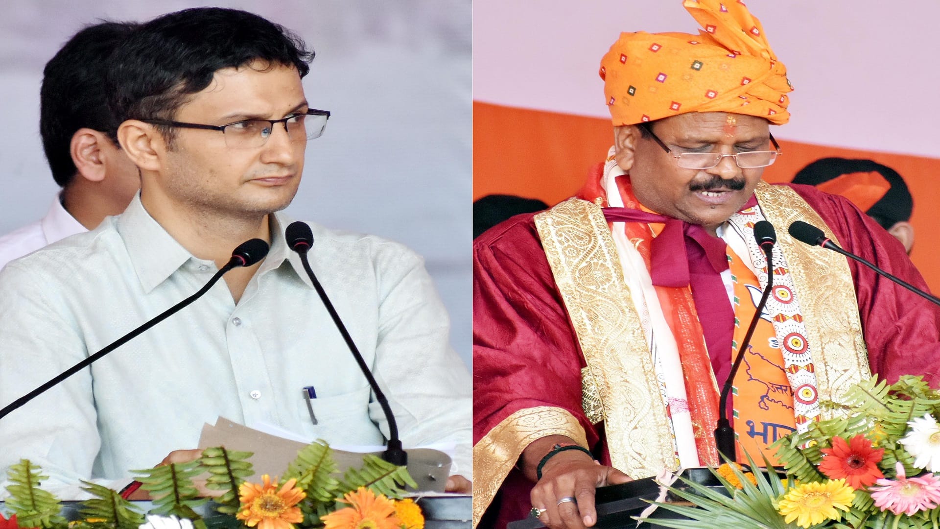 Keshav gave a resolution to Ganesha, sweep himself one day in a month, Dilip handed over an urn filled with Sa