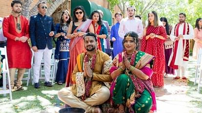 MP News: सिवनी में पढ़े मंत्र, US में हुई शादी...अनोखे विवाह में पंडित को मिली 5,100 डॉलर की दक्षिणा online shadi in seoni marriage in us mantras in mp pandit got 5100 dollar dakshina in digital marriage
