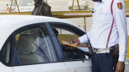 car was in Gurugram but challan issued by bareilly traffic police