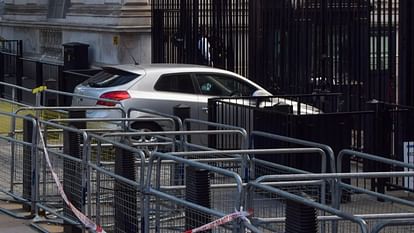 Man arrested for Downing Street car crash released re-arrested