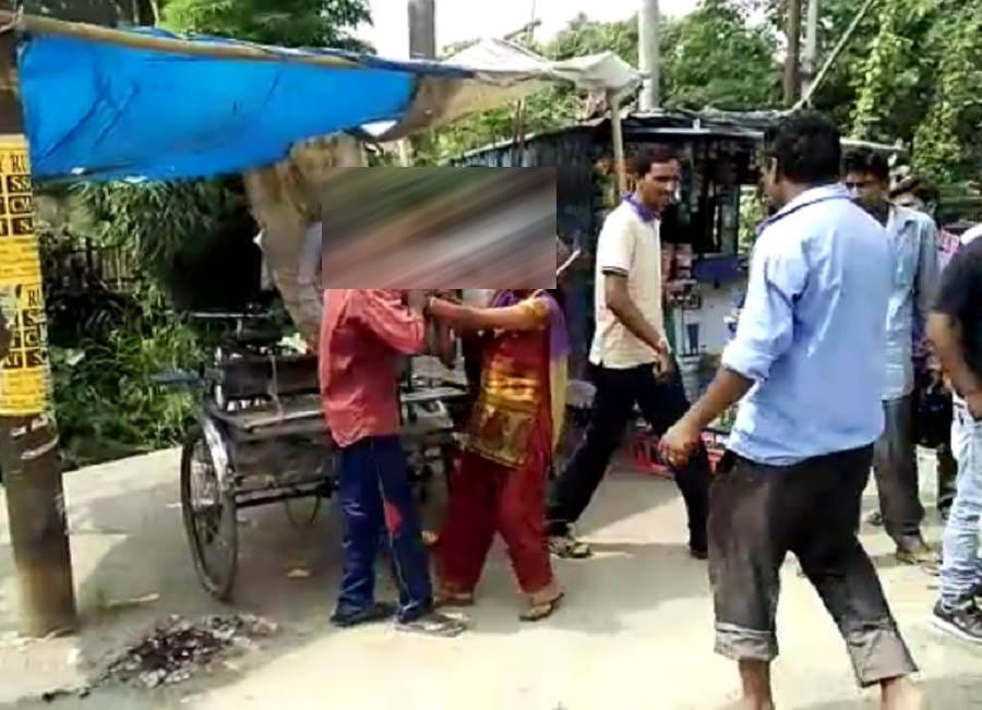 Husband throws wife earnings into canal for not giving money for liquor Roorkee Uttarakhand news in hindi