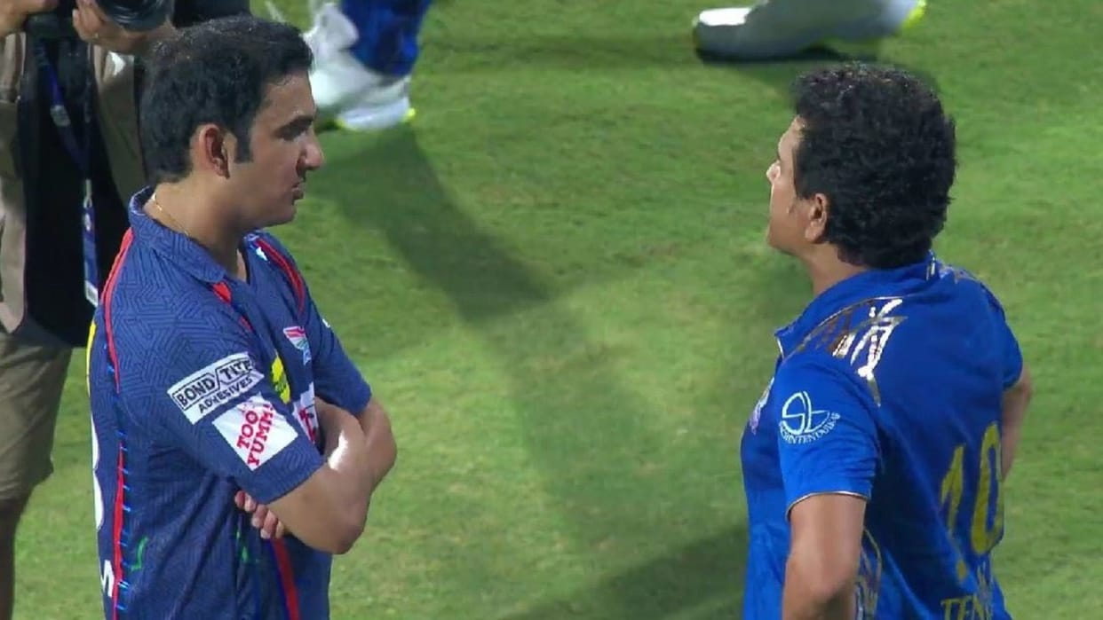 IPL 2023: Fans chant Kohli's name amid Sachin-Gambhir conversation, Gautam wrote an emotional post on Twitter