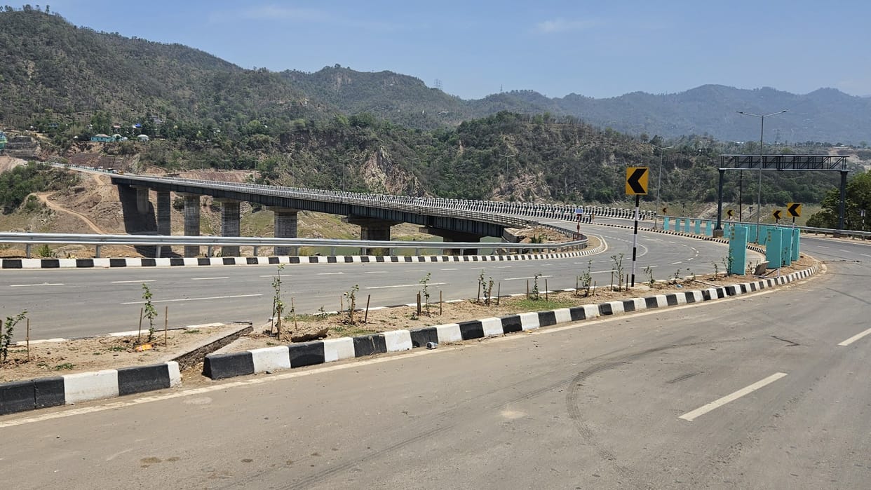 Kiratpur to Manali forelane will again cut mountains at 50 places, survey continues