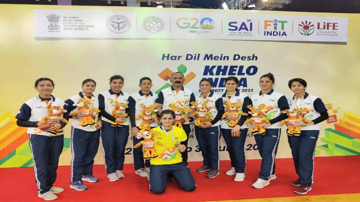 Khelo India University Games: Himachal's daughters won medals for the third consecutive year in Kabaddi