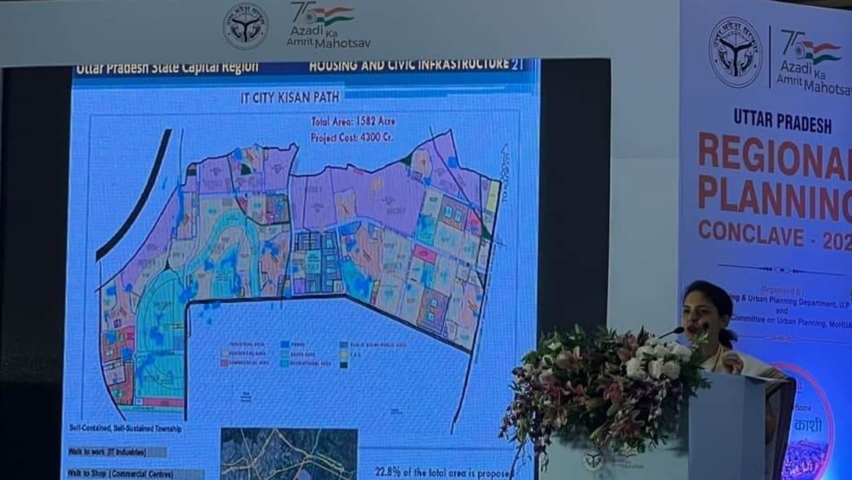 Lucknow and Kanpur will be developed as Mega cities.