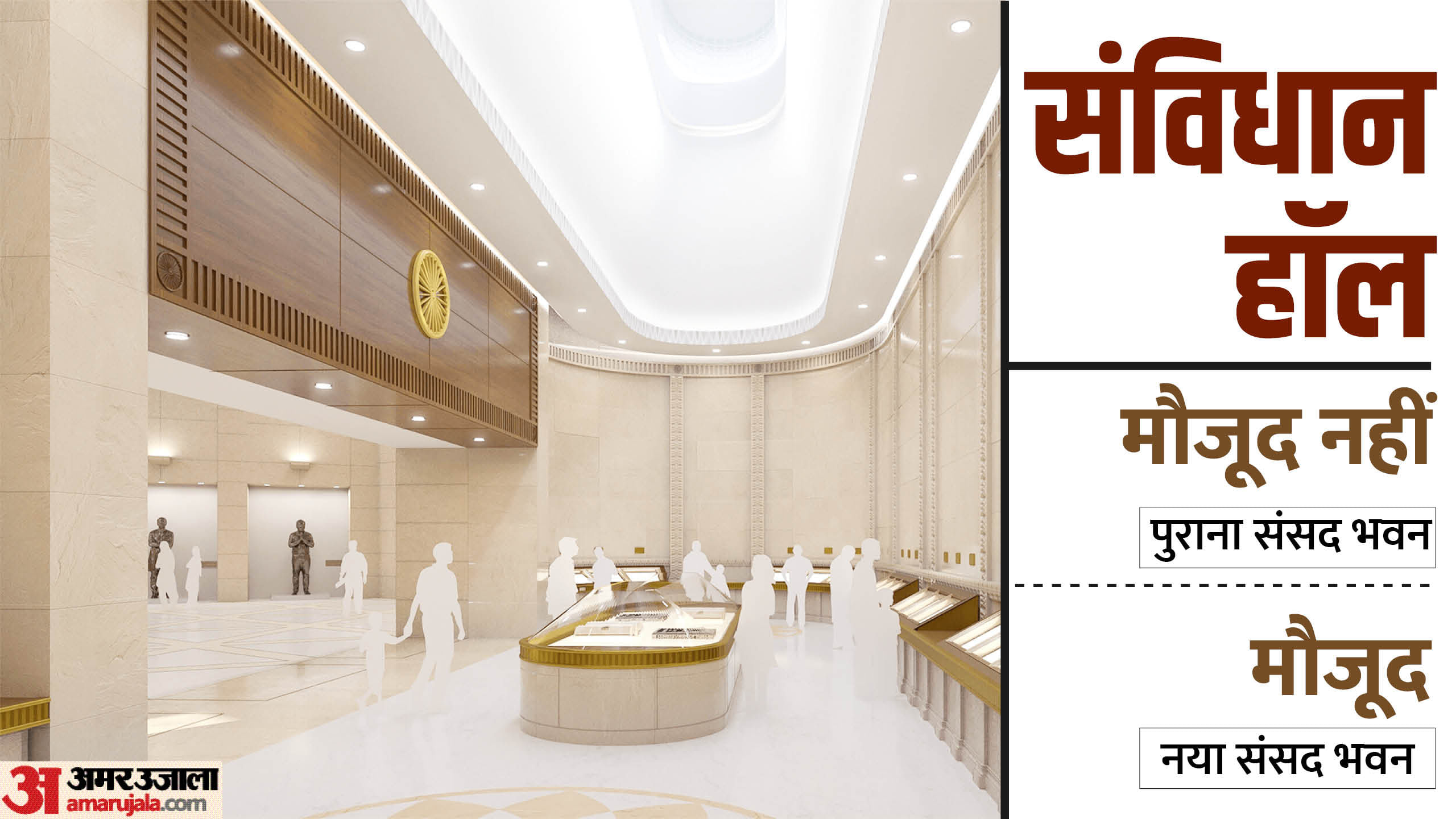 मौजूदा संसद भवन vs नया संसद भवन