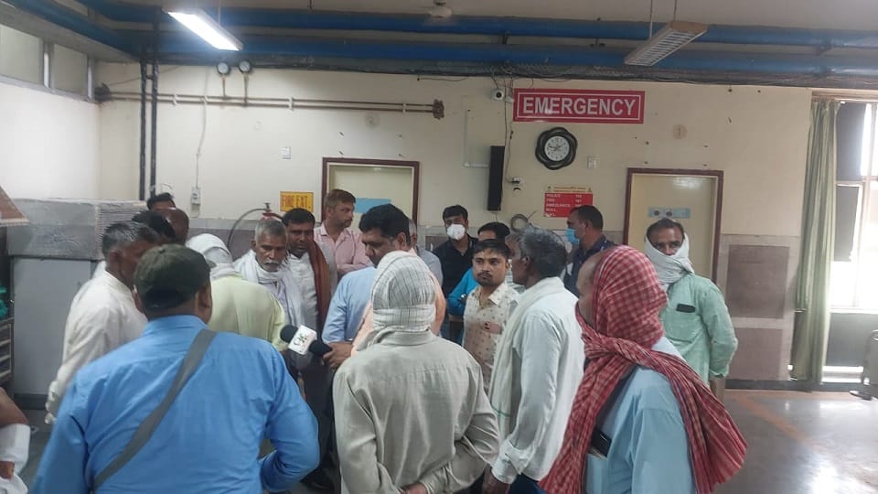 Accident in Mathura Refinery one person death due to gas leak