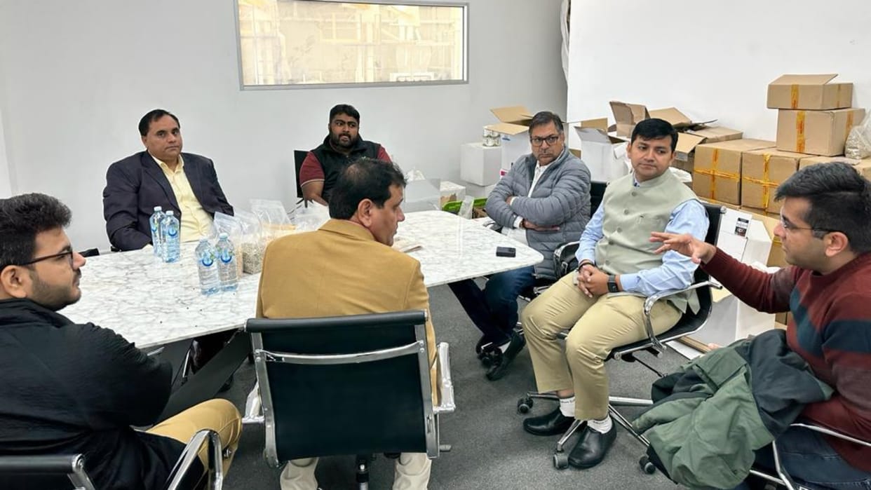 Dr. Poonia reached to meet Australian MPs and businessmen