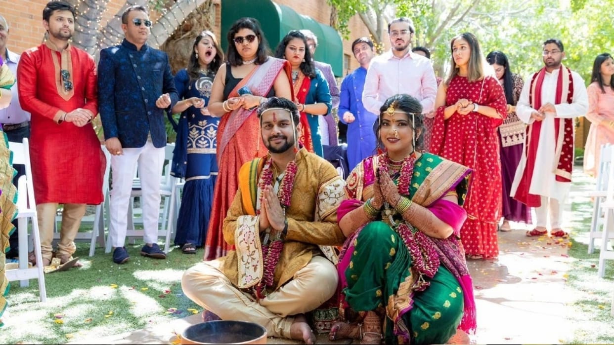 online shadi in seoni marriage in us mantras in mp pandit got 5100 dollar dakshina in digital marriage