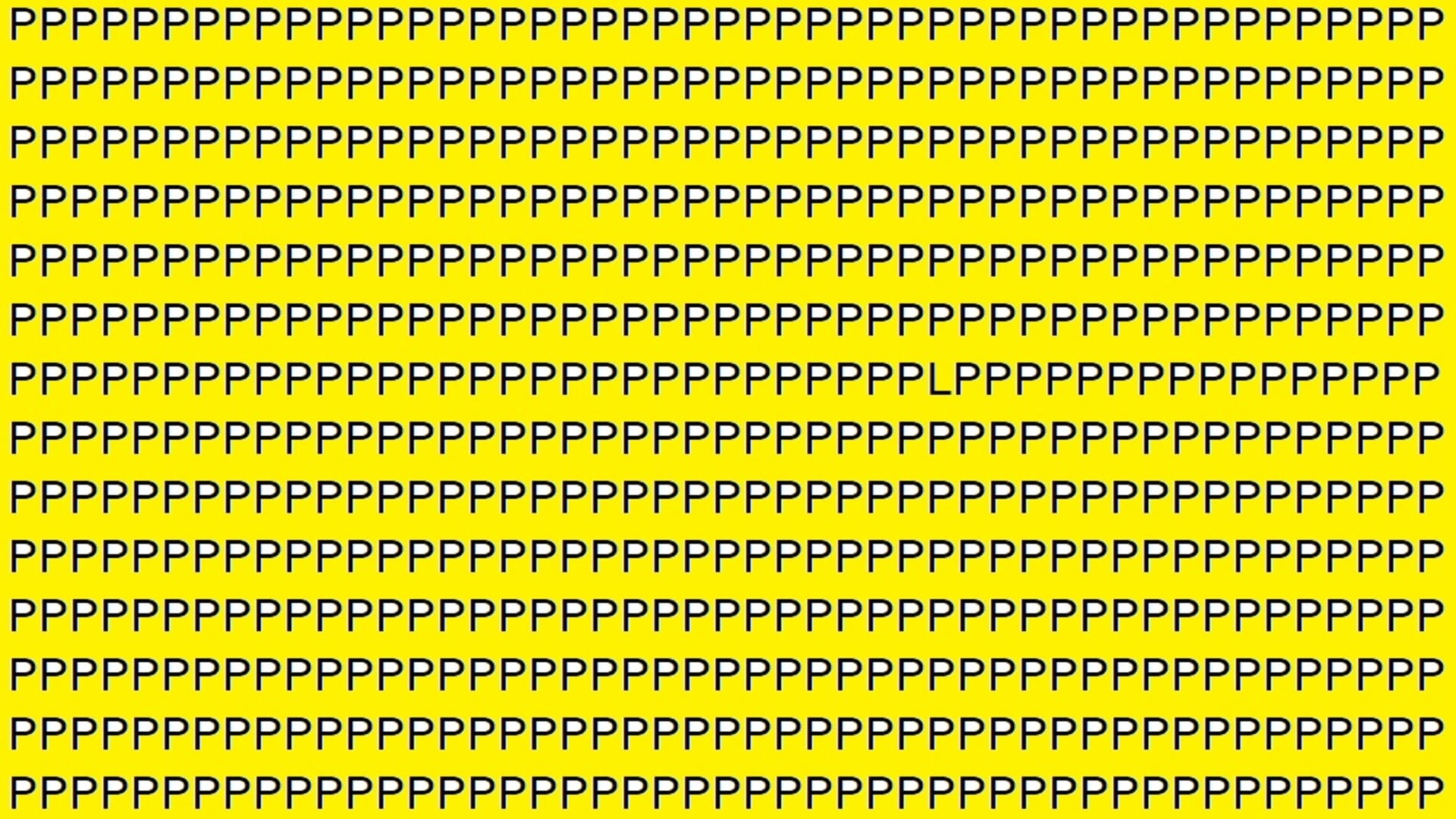 Optical Illusion:  can you find word L you have 8 seconds