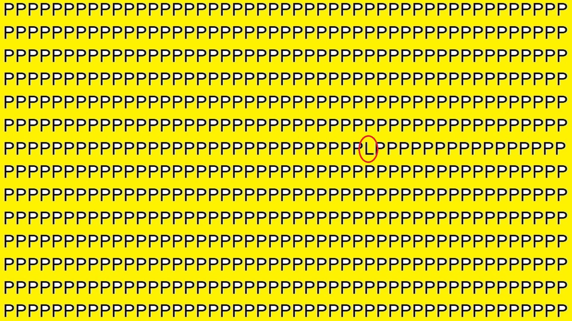 Optical Illusion:  can you find word L you have 8 seconds