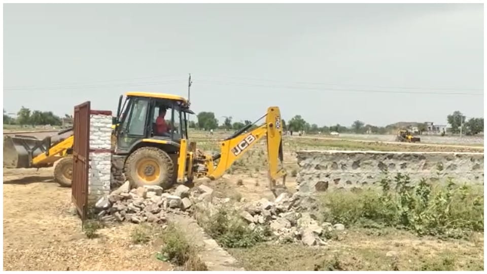 UIT 55 bigha land encroachment free in Alwar Rajasthan News