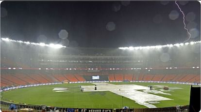 Reserve Day for IPL Final 2023 CSK vs GT Match Delayed due to Rain in Rain in Ahmedabad Cricket Stadium Update