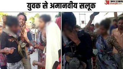 girlfriend family members blackened the her lover face and beat with slippers in Budaun