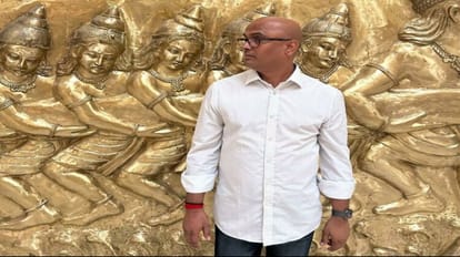 Naresh Kumawat engraved beautiful artefacts with theme of churning of ocean in new Parliament House