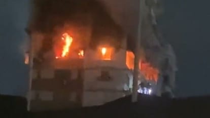 Fire breaks out in high rise near Breach Candy Hospital in Mumbai
