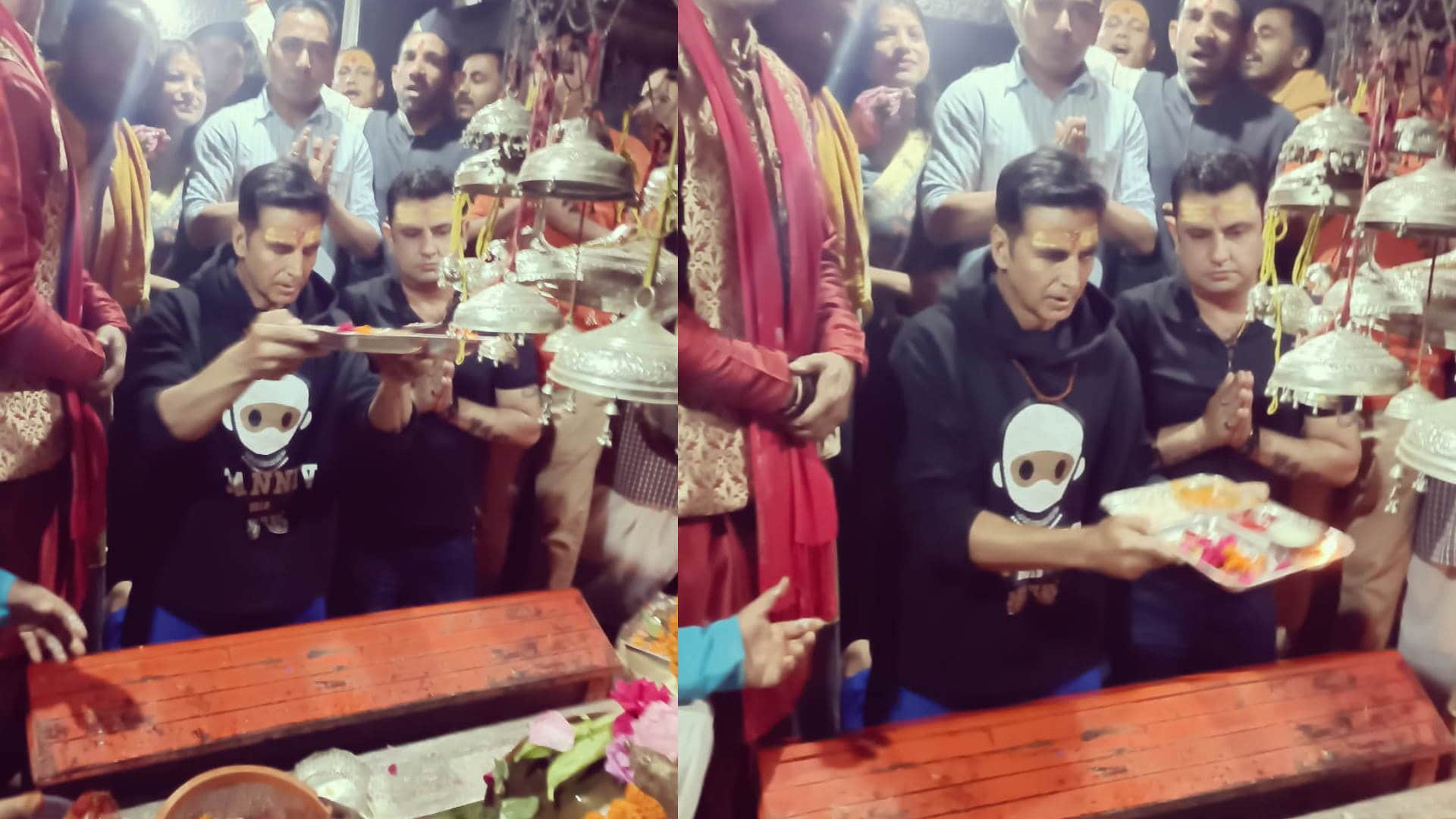 Akshay Kumar reached Jageshwar Dham took blessings of Lord Shiva Bollywood actor Uttarakhand news in hindi