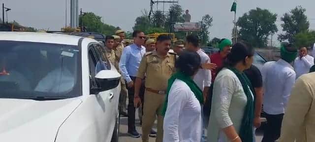 BKYU Delhi March: Clashes over wrestlers dharna, police alert, chances of confrontation