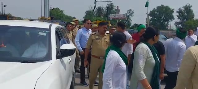 BKYU Delhi March: Clashes over wrestlers dharna, police alert, chances of confrontation
