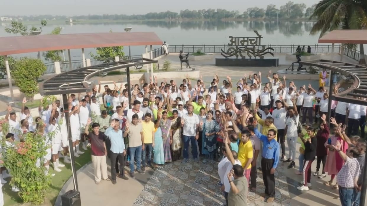 Cleanliness campaign launched in Dalpat Sagar on World Menstrual Hygiene Day in jagdalpur
