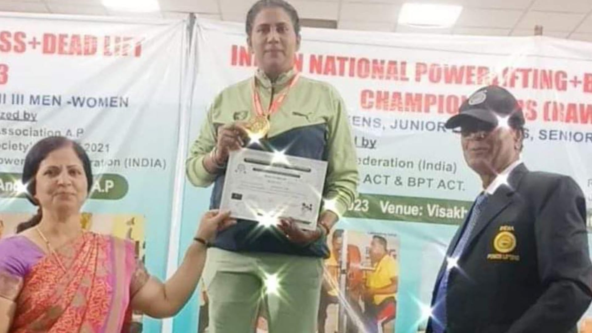 पावर लिफ्टर हश्मीत कौर।
