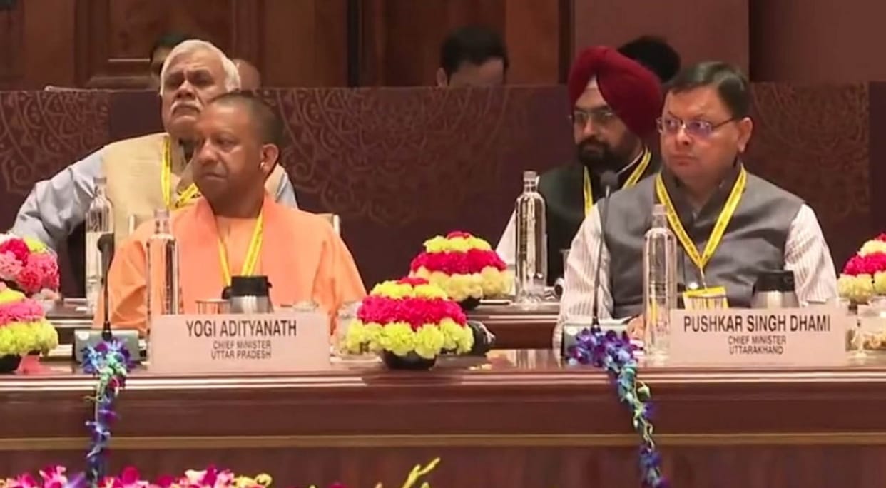 NITI Aayog meeting CM Dhami said will provide one lakh jobs in two years Reiterated green bonus demand