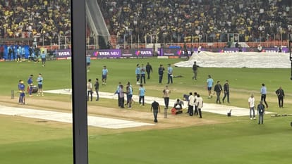 IPL 2023 Final GT vs CSK Reserve Day 29 May Weather Forecast Ahmedabad Pitch Report Narendra Modi Stadium News