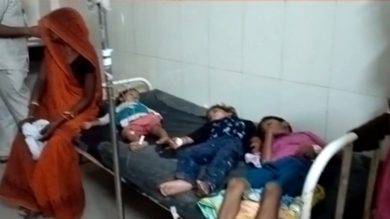 Morena: A dozen children complain of vomiting and abdominal pain due to food poisoning