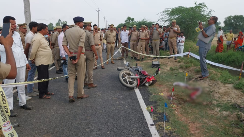 couple shot dead in Firozabad who went to collect money for lease of farm