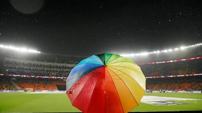 IPL 2023 Final GT vs CSK Reserve Day 29 May Weather Forecast Ahmedabad Pitch Report Narendra Modi Stadium News