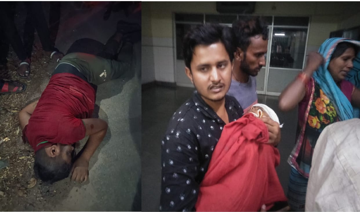 Case of death of a couple after hitting a bull, cremation with moist eyes, the innocent is out of danger