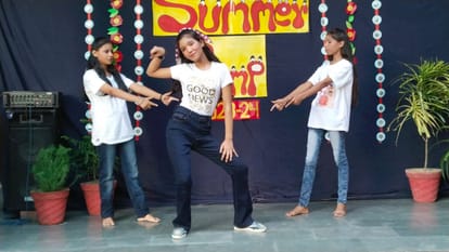 Summer Camp: Children showed their skills in summer camp, learned Japanese and Sanskrit along with craft-dance